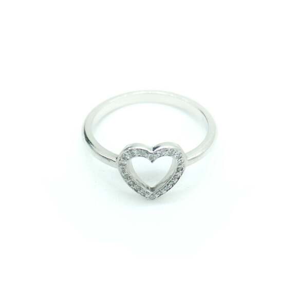 TIFFANY Silver Diamond Ring